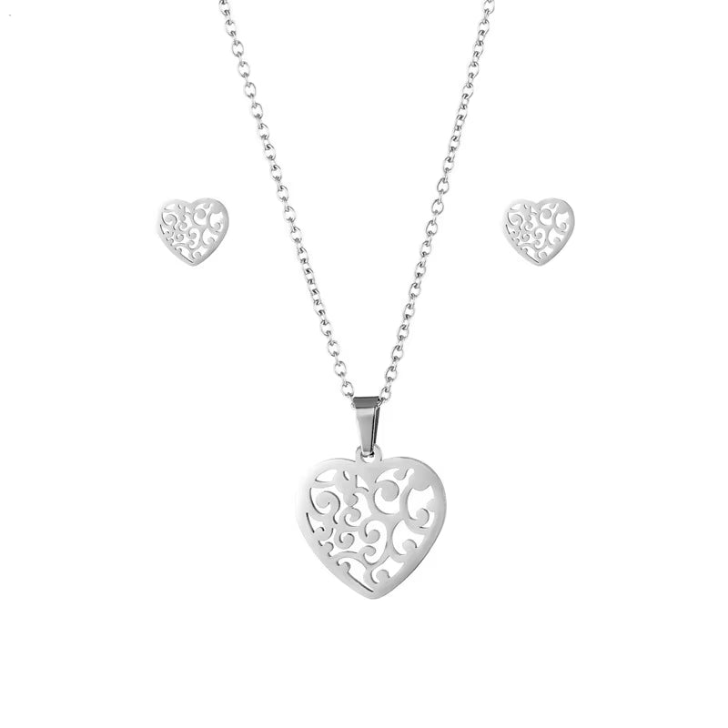 Collar de plata para mujer o niña