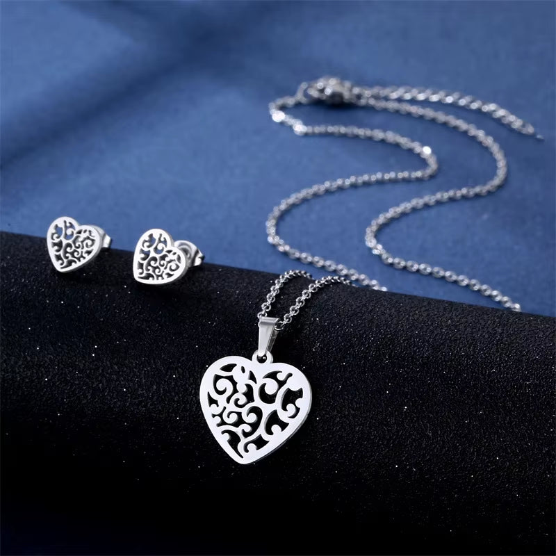 Collar de plata para mujer o niña