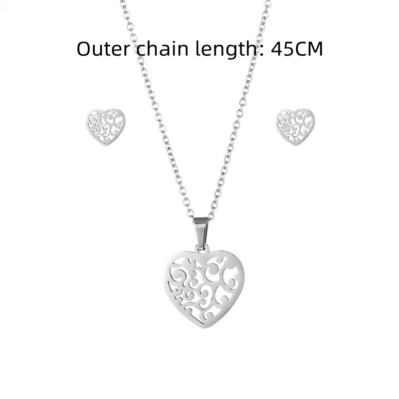 Collar de plata para mujer o niña